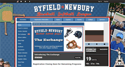 Desktop Screenshot of byfieldnewburylittleleague.com